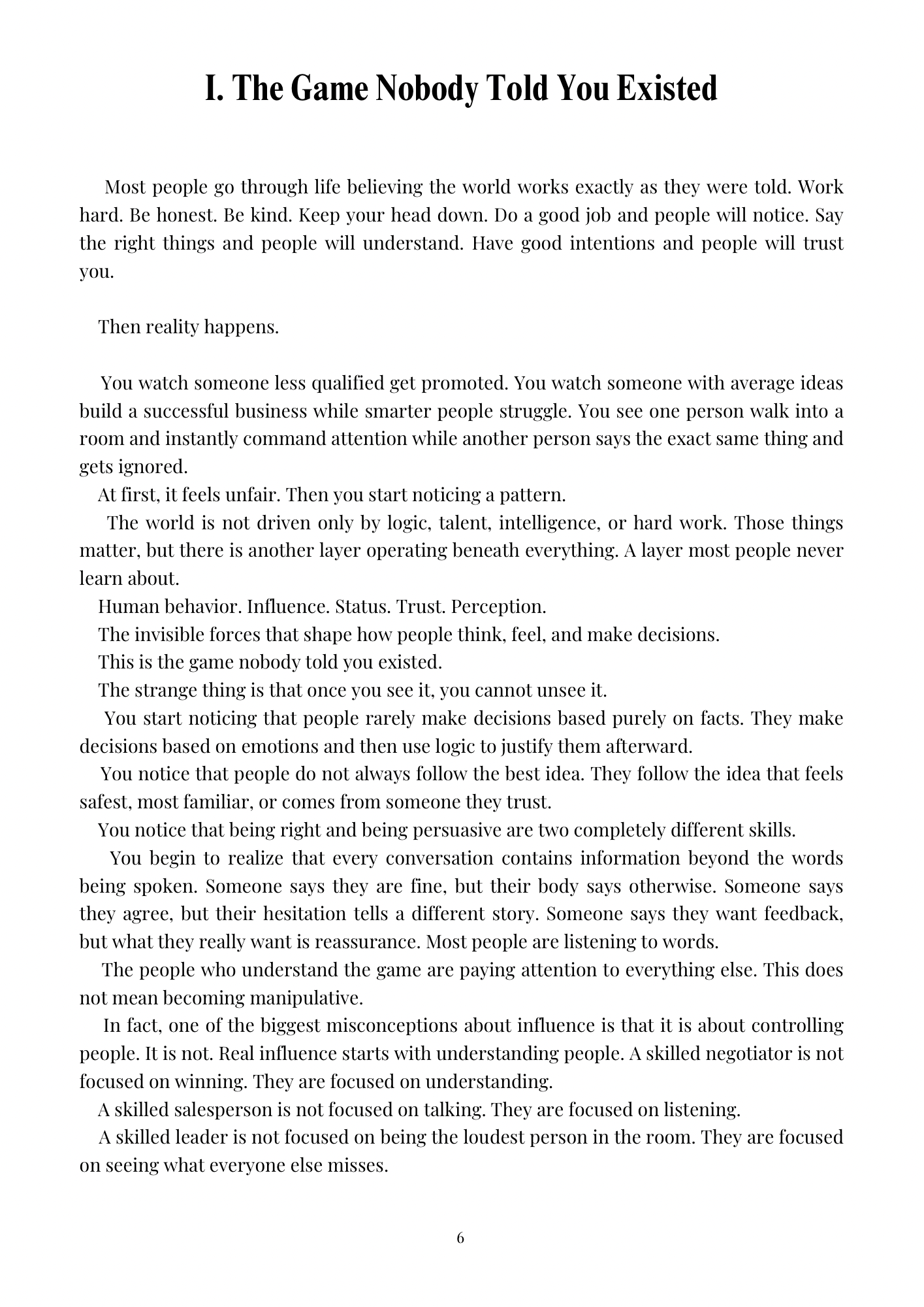 The Game They Never Explained E-Book