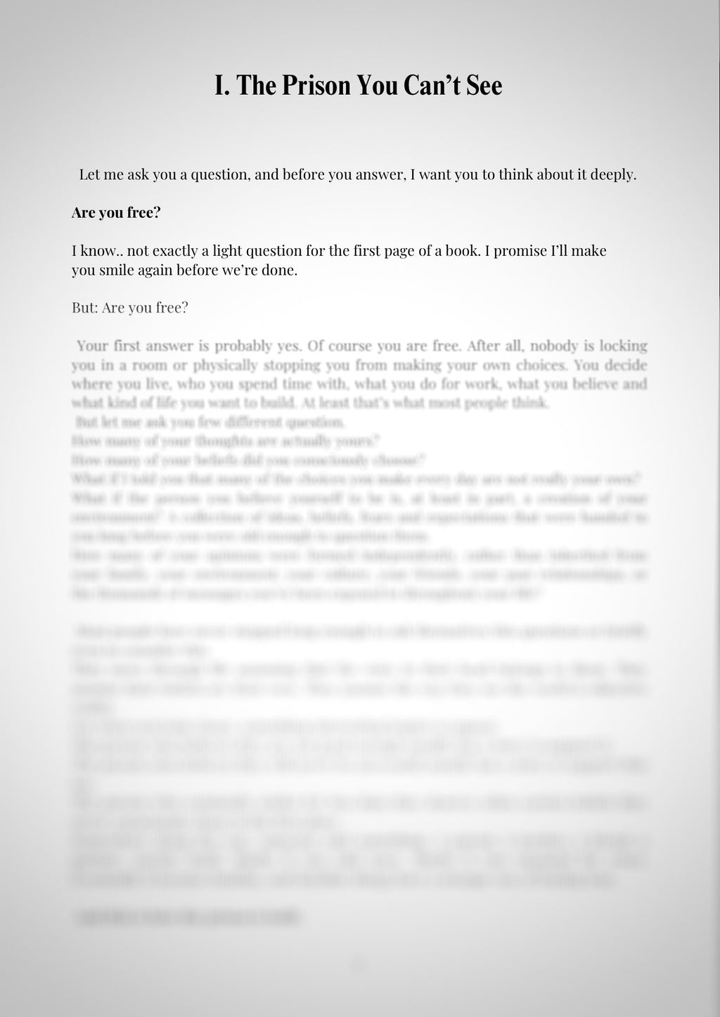 The Prison You Can’t See E-Book