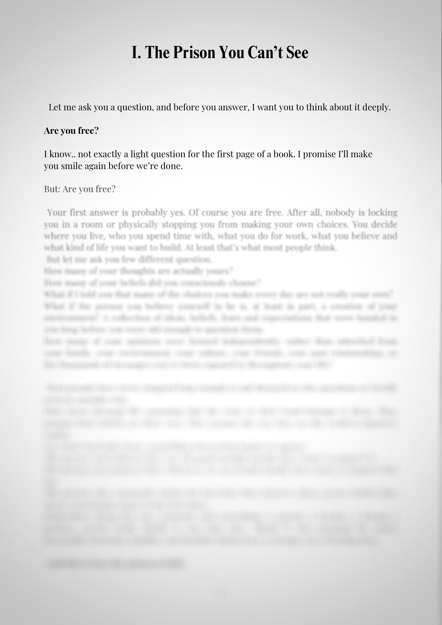 The Prison You Can’t See E-Book